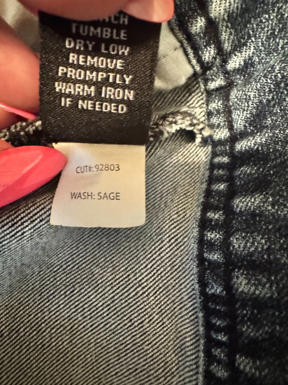 Celebrity Pink Stretch Denim Jean Jacket Medium | Faded Wash - Picture 7 of 11
